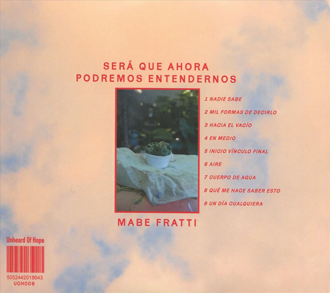 Sera Que Ahora Podremos Entendernos cover art