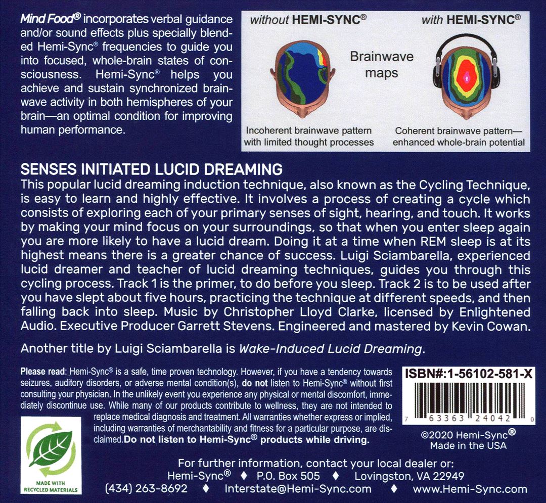 Senses Initiated Lucid Dreamin cover art