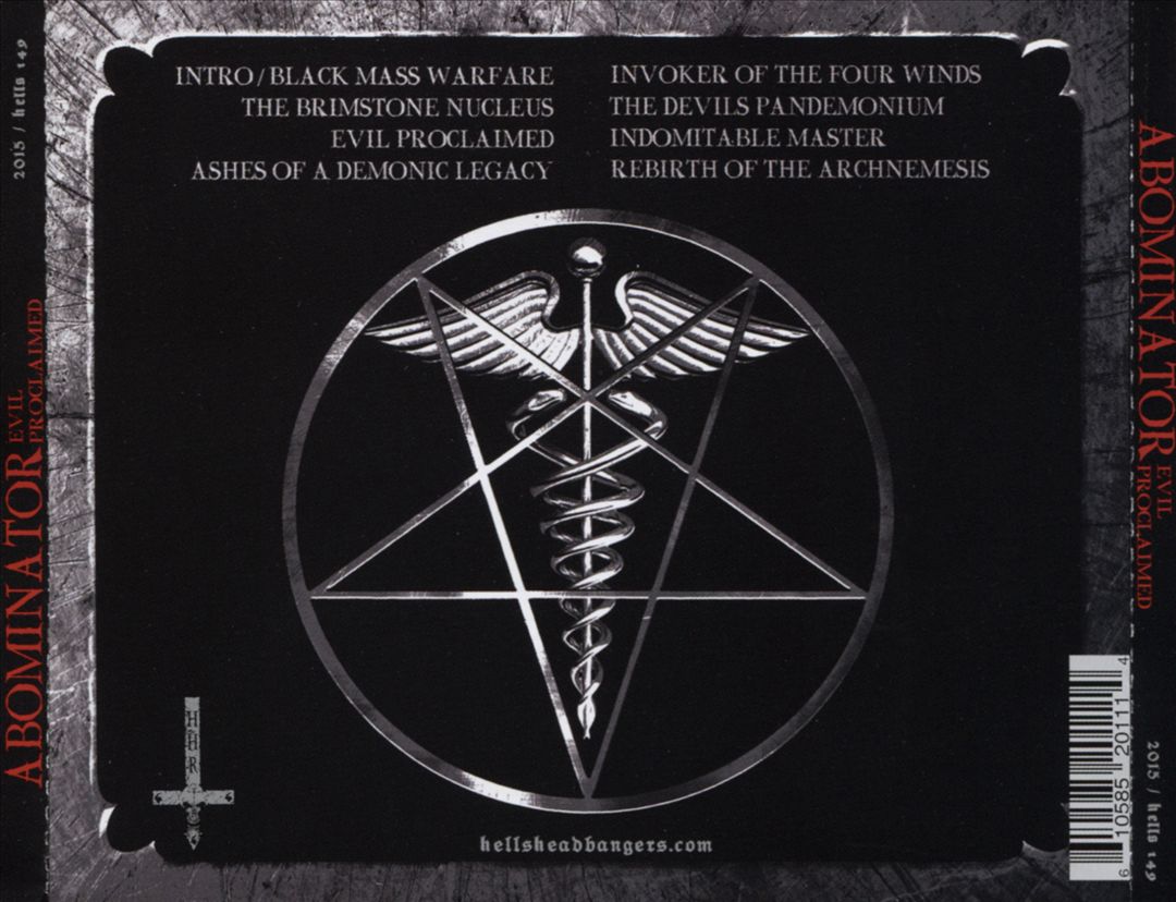 Evil Proclaimed cover art