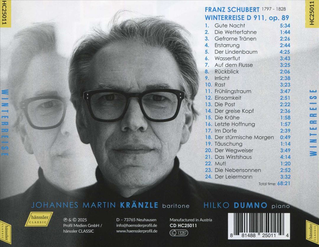 Franz Schubert: Winterreise cover art