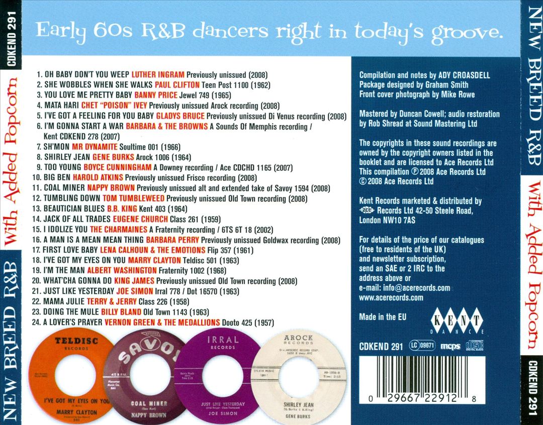 New Breed R&B with Added Popcorn cover art