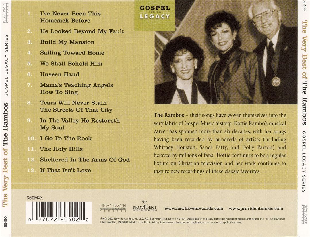 Very Best of the Rambos cover art