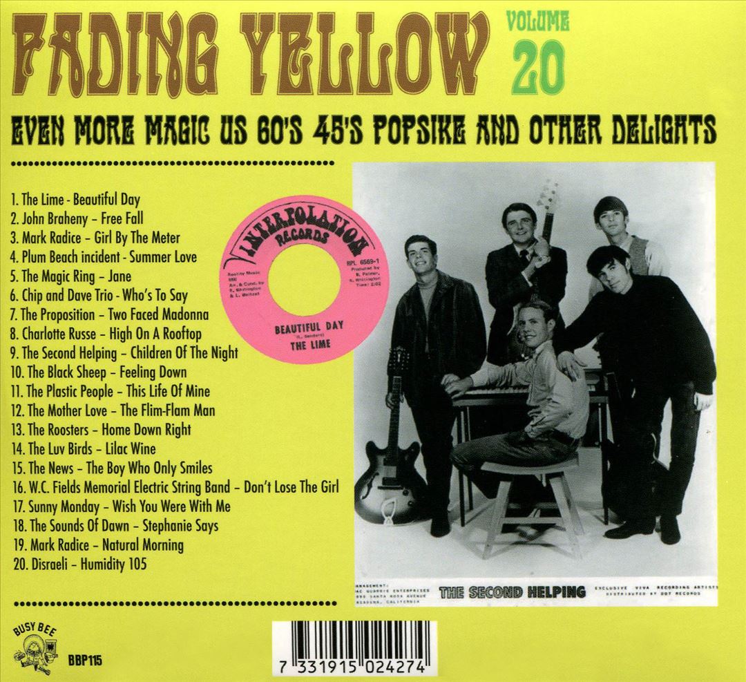 Fading Yellow, Vol. 20 cover art