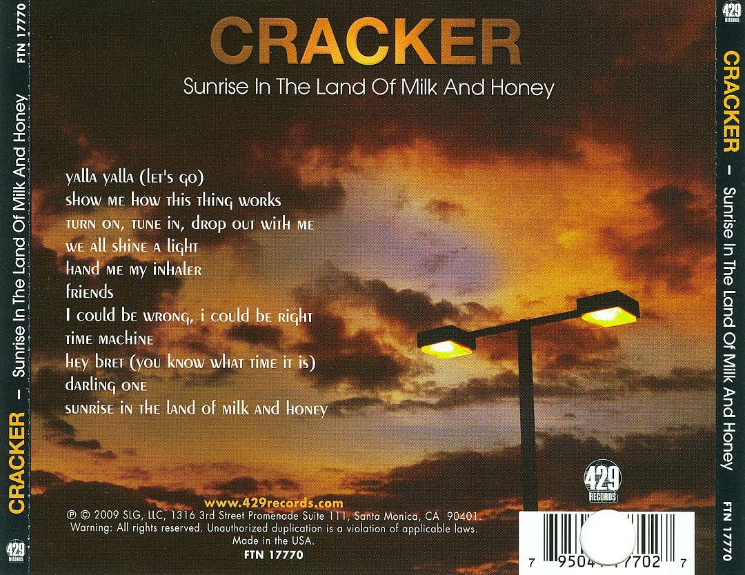 Sunrise in the Land of Milk and Honey cover art