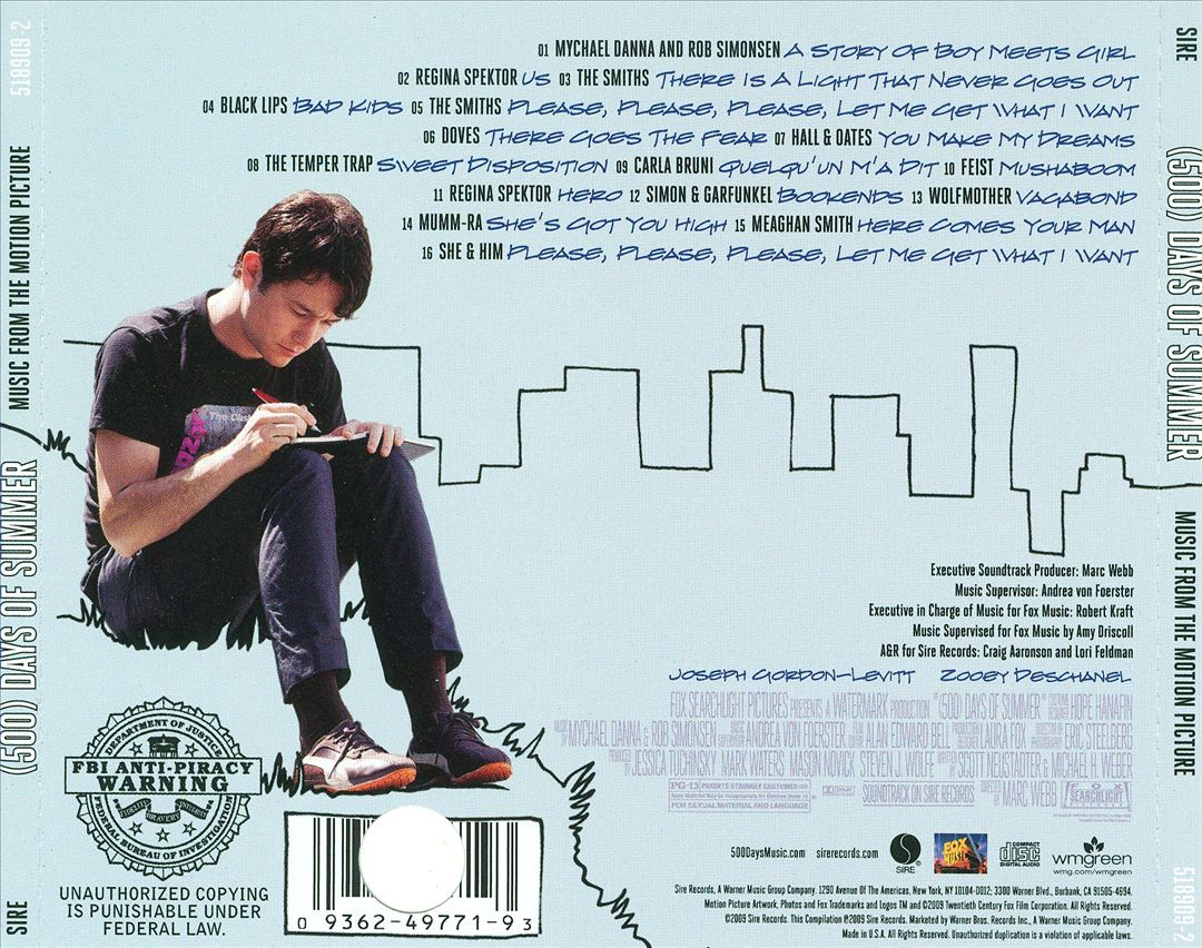 (500) Days of Summer cover art