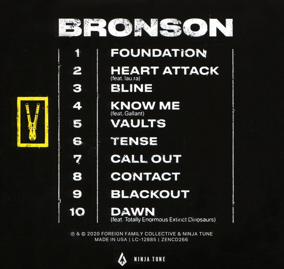 BRONSON cover art