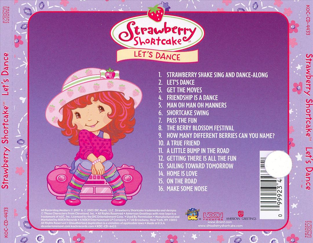 Strawberry Shortcake: Let's Dance cover art