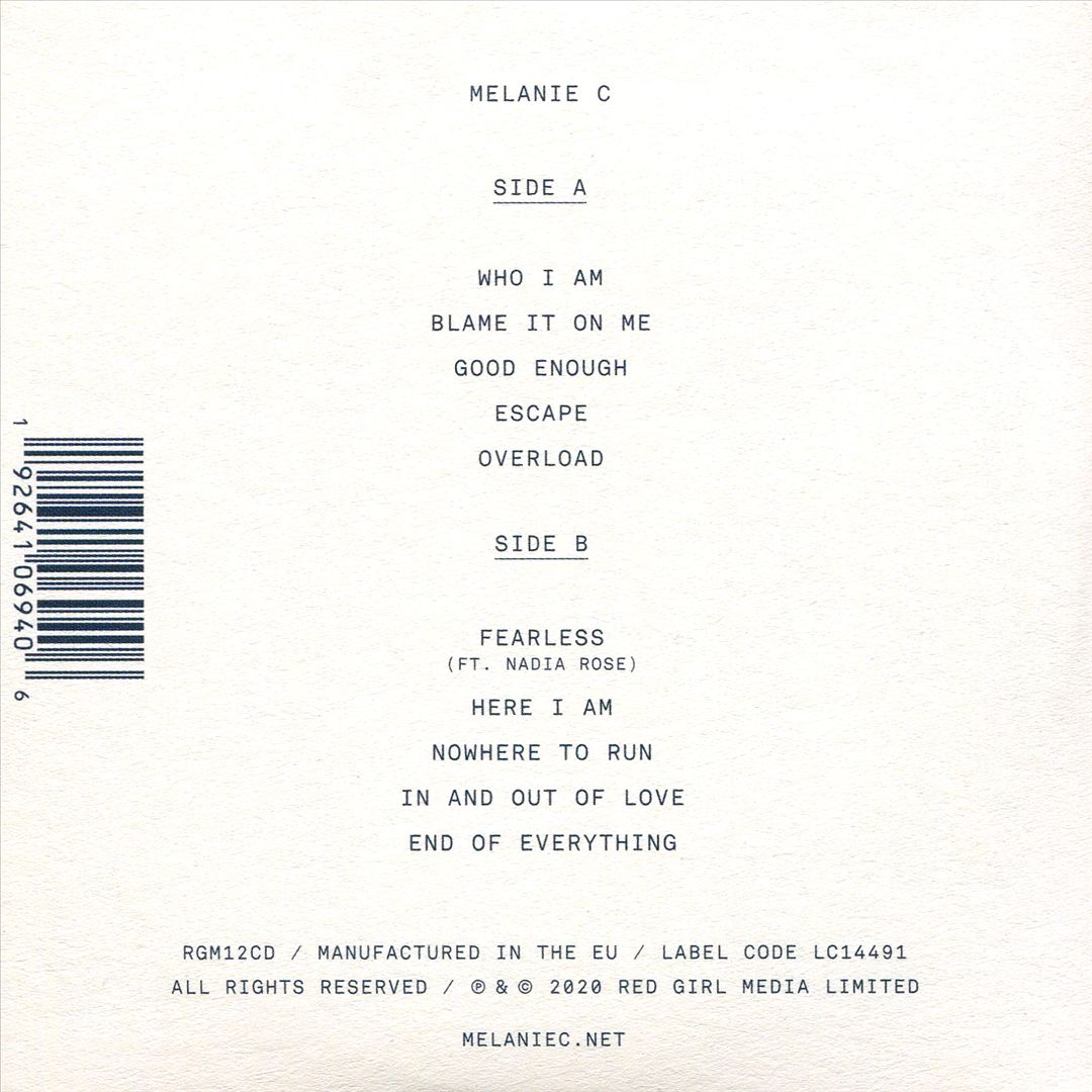 Melanie C cover art
