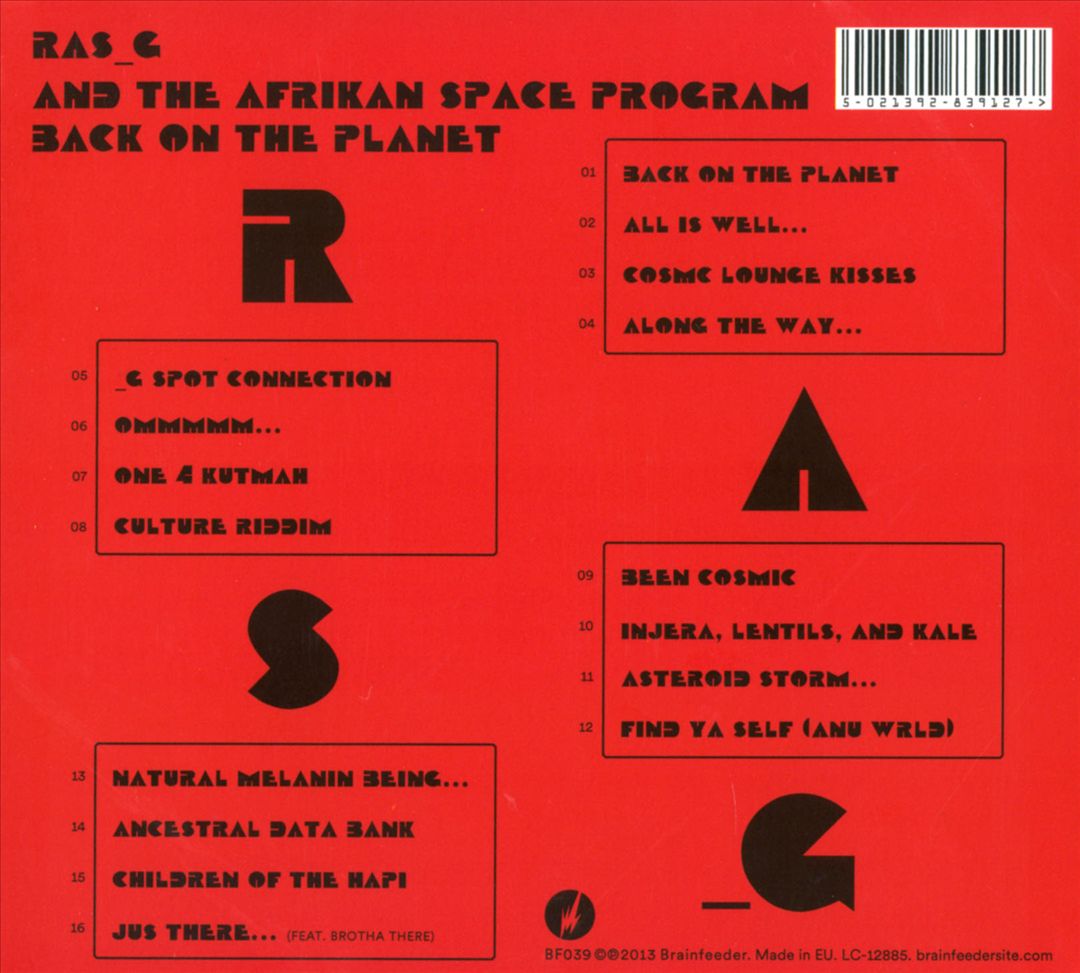 Back on the Planet cover art
