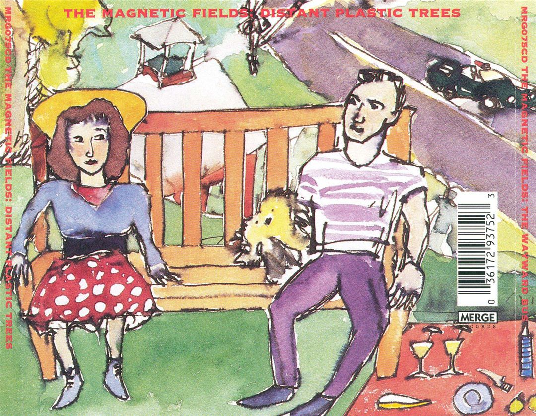 Wayward Bus/Distant Plastic Trees cover art