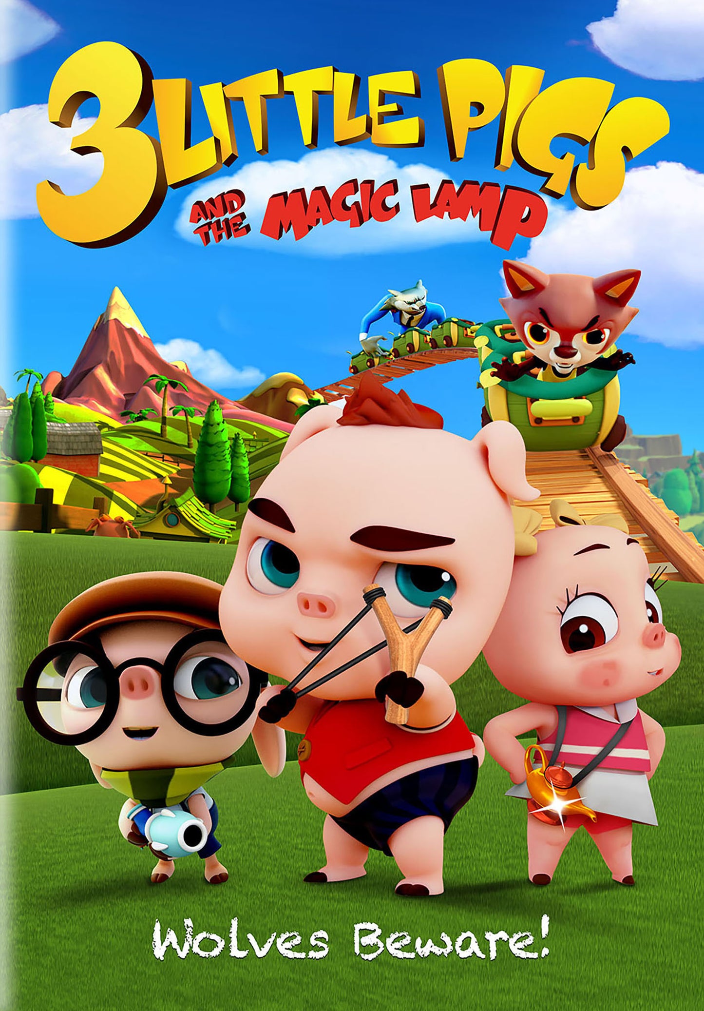 3 Little Pigs and the Magic Lamp cover art