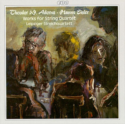 Adorno, Eisler: Works for String Quartet cover art