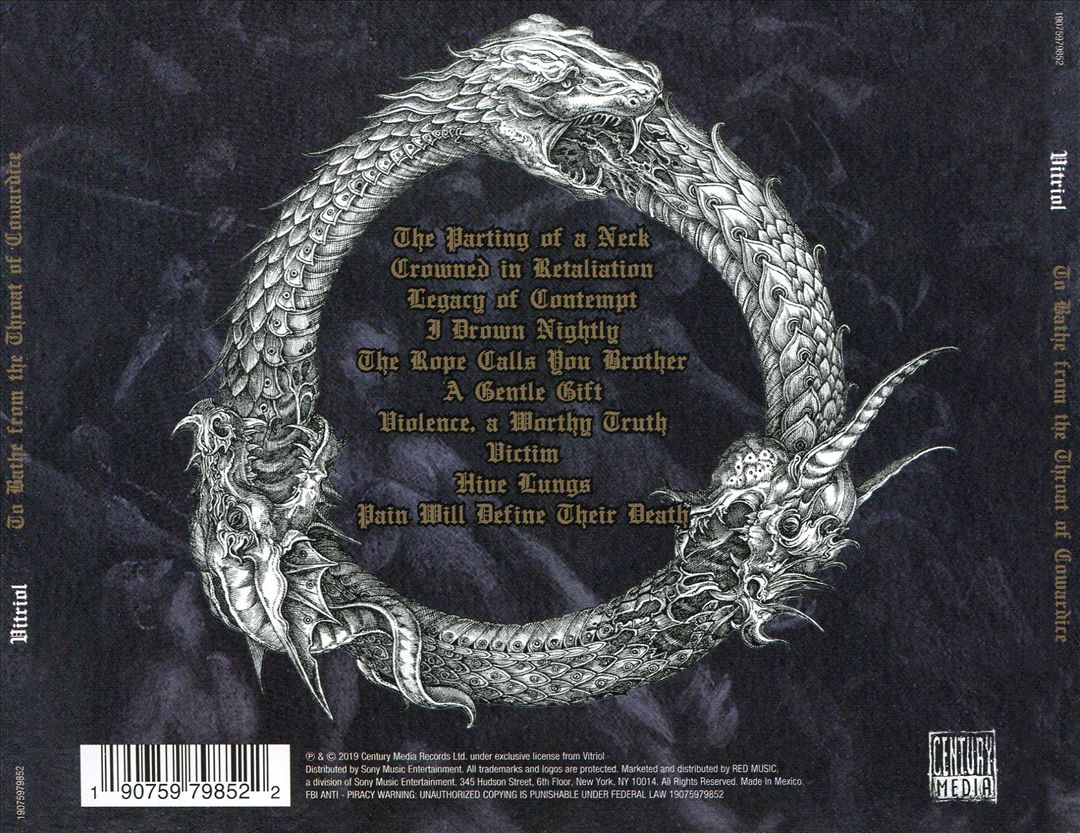 To Bathe from the Throat of Cowardice cover art