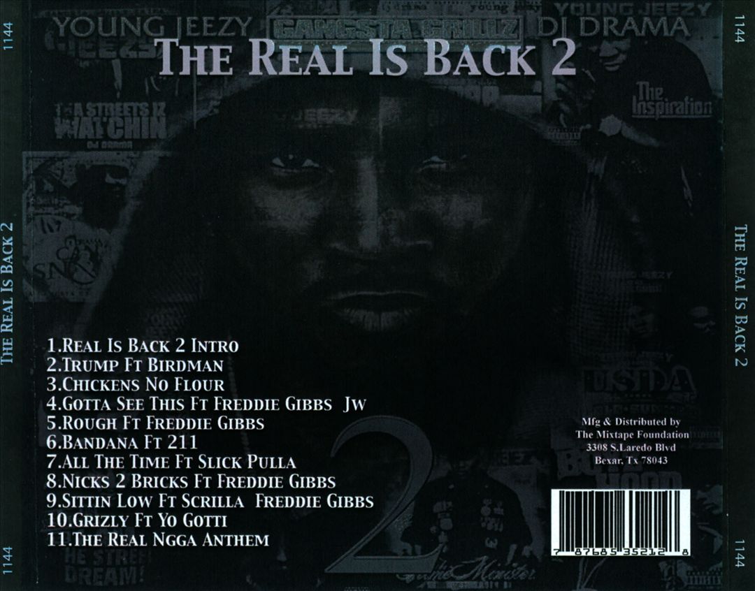 Real Is Back, Vol. 2 cover art