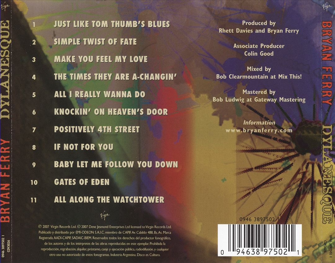 Dylanesque cover art