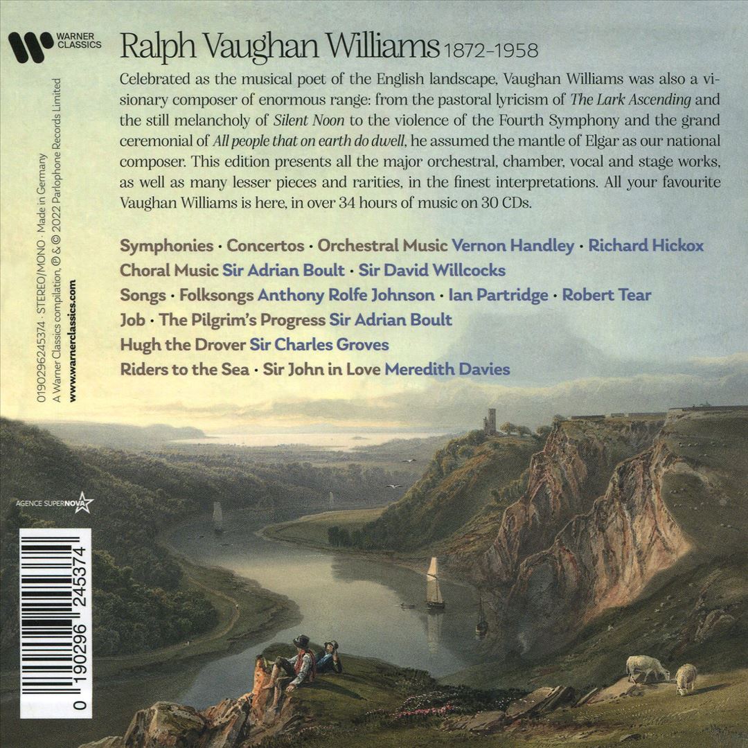 Vaughan Williams: The New Collections Edition cover art