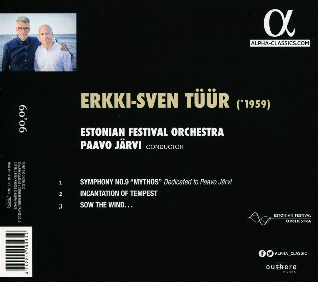 Erkki-Sven Tüür: Mythos cover art