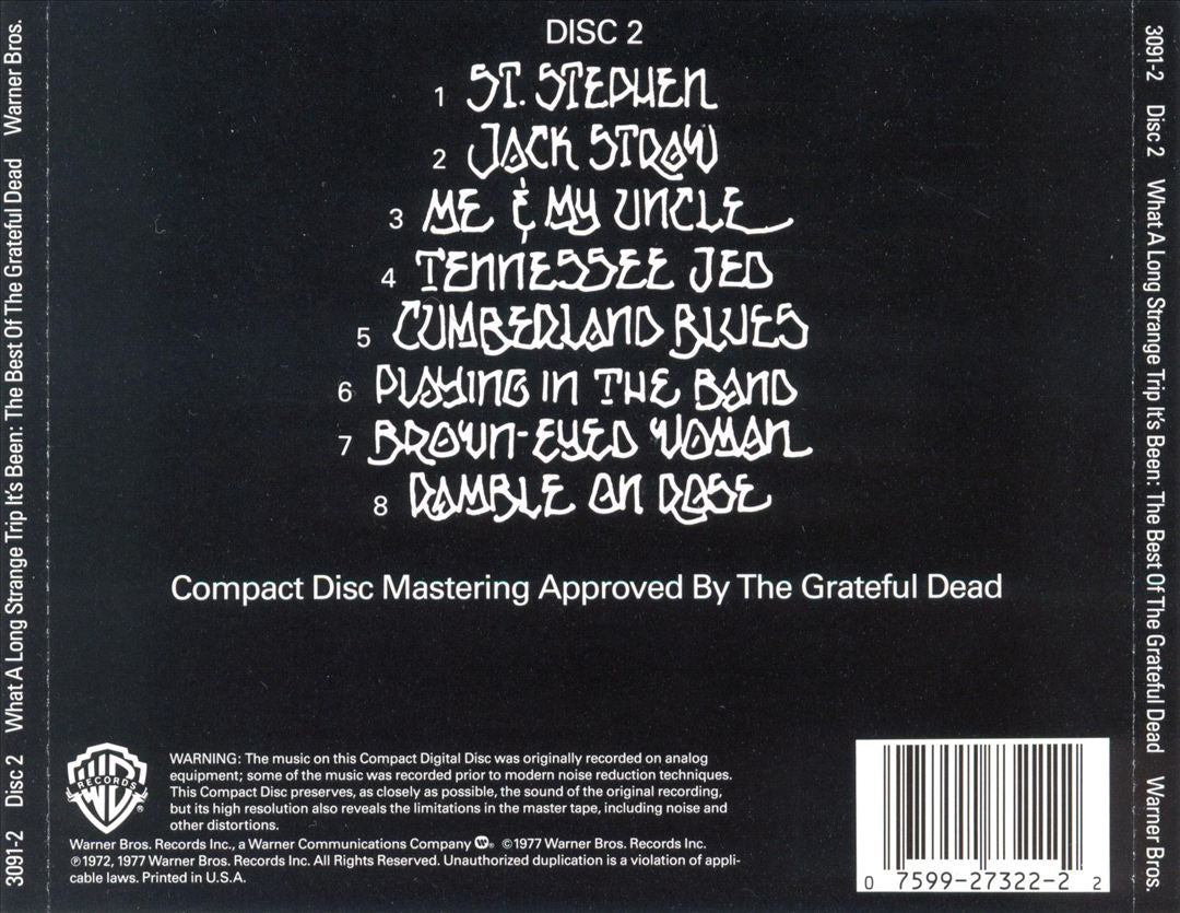 What a Long Strange Trip It's Been: The Best of the Grateful Dead cover art