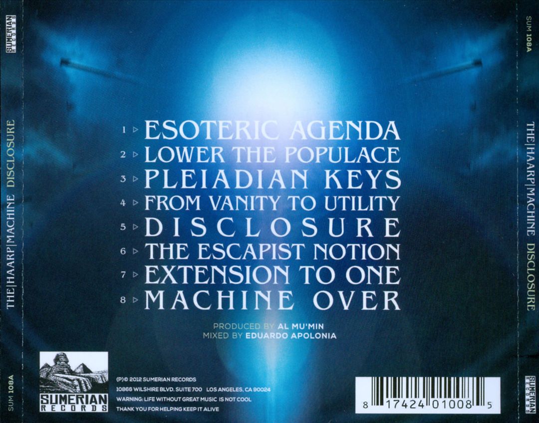 Disclosure cover art