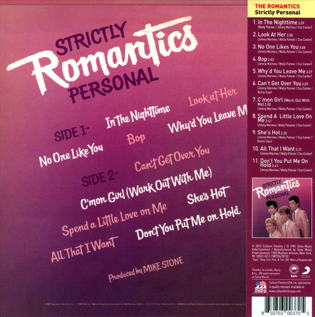 Strictly Personal cover art