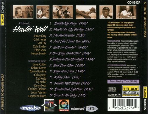 Tribute to Howlin' Wolf cover art