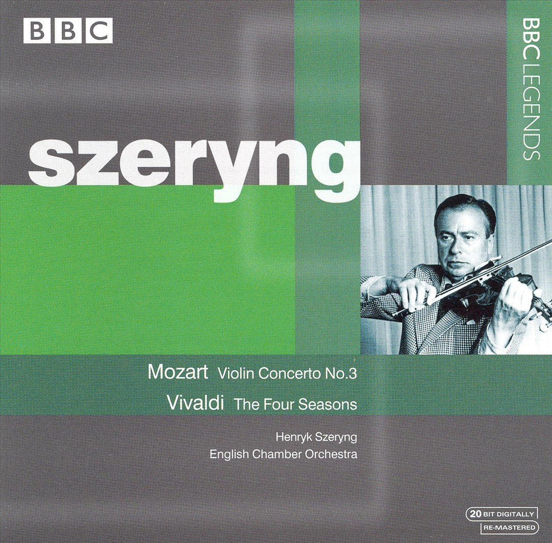 Mozart: Violin Concerto No. 3; Vivaldi: The Four Seasons cover art