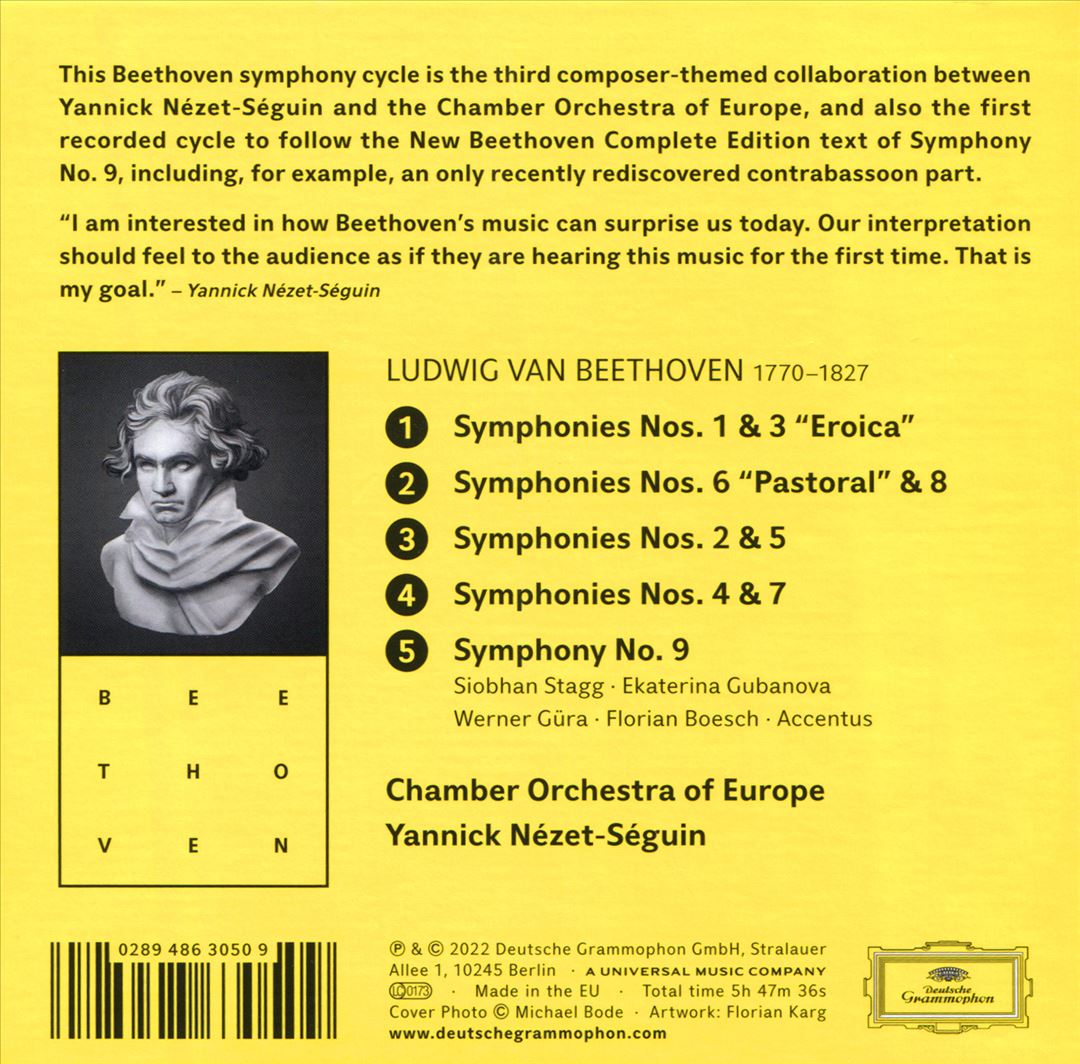 Beethoven: The Symphonies cover art