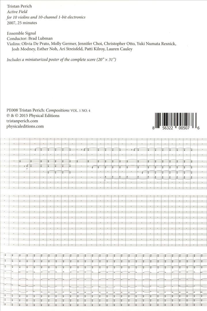 Tristan Perich: Active Field cover art