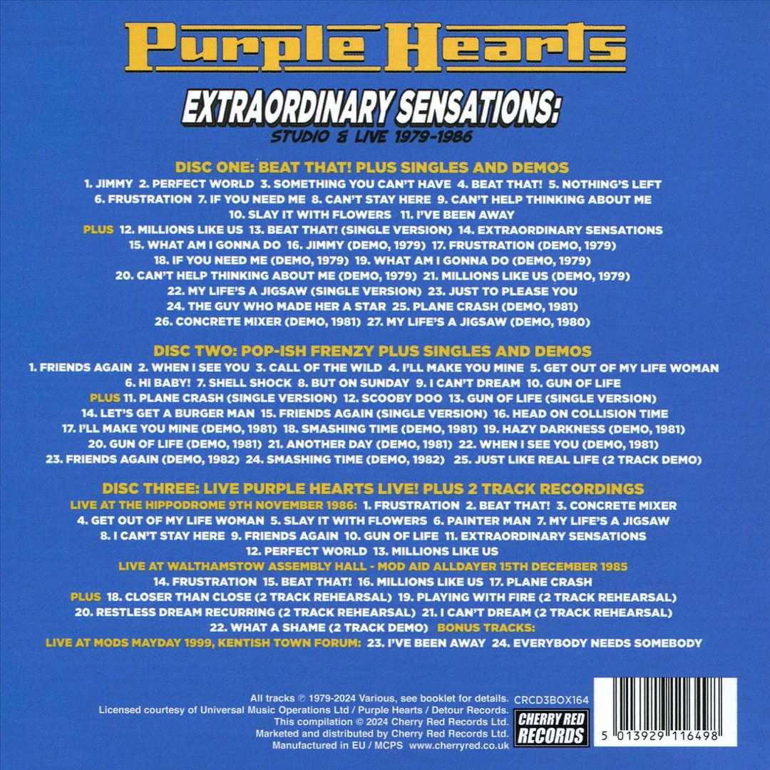Extraordinary Sensations: Studio & Live 1979-1986 cover art