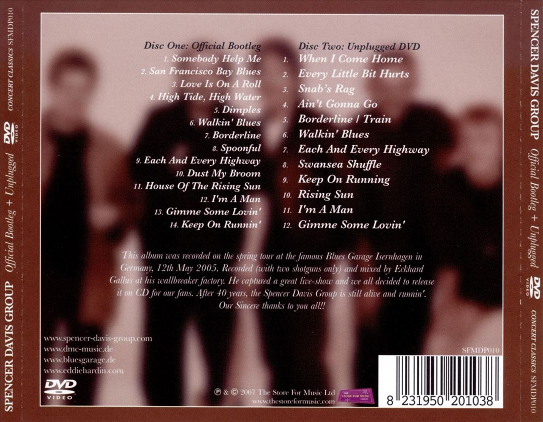 Official Bootleg & Unplugged cover art