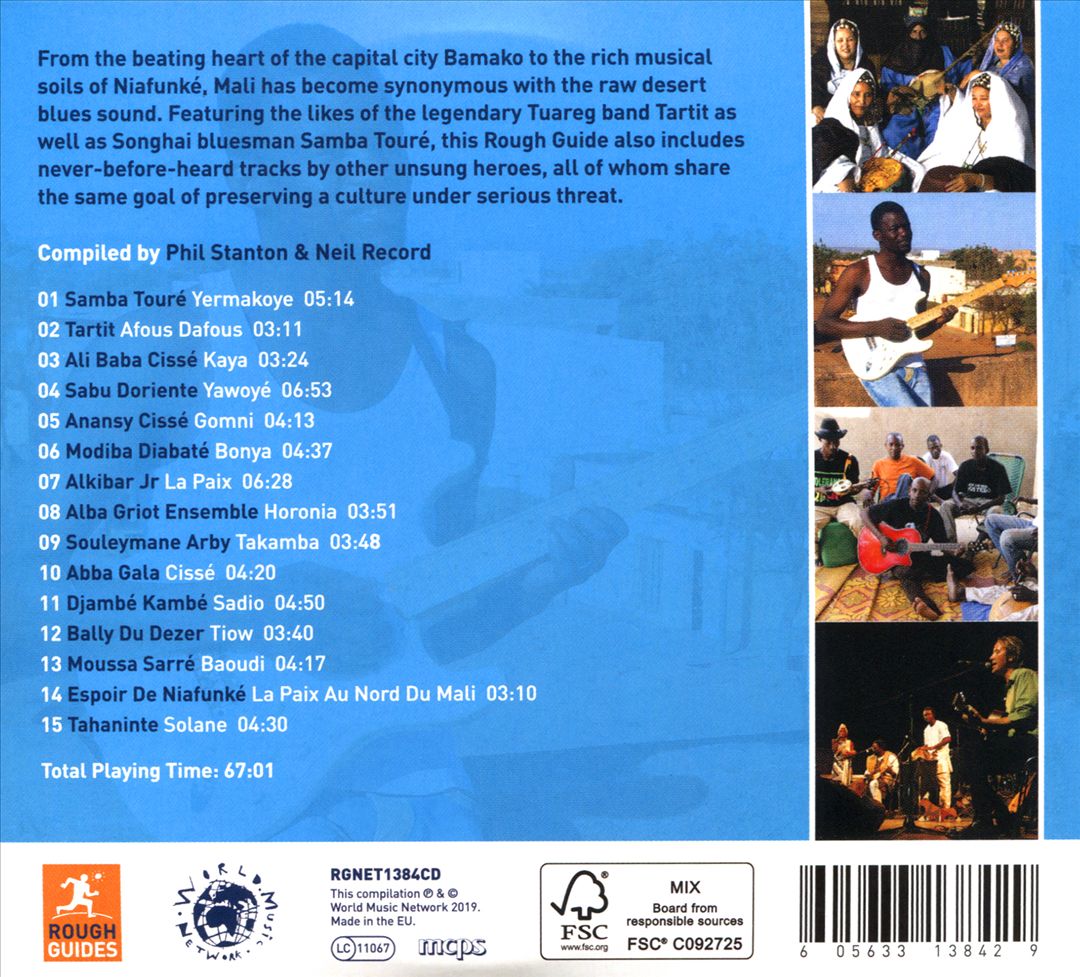 Rough Guide to Mali Blues cover art