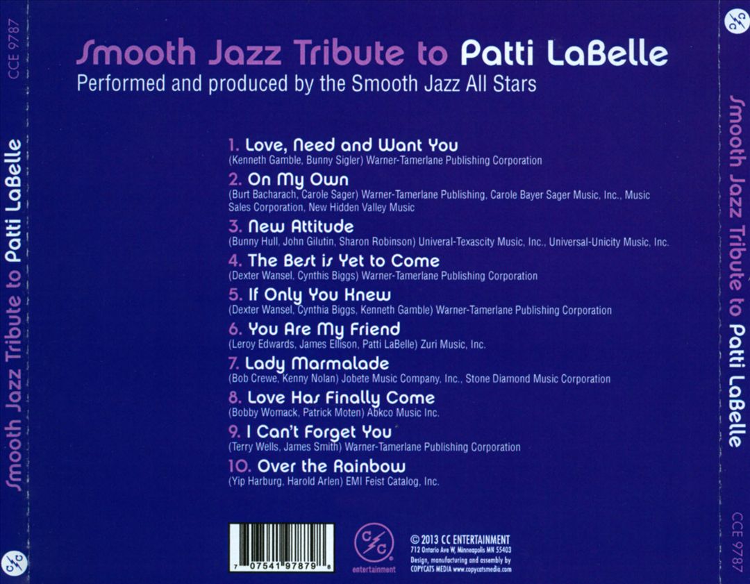 Smooth Jazz Tribute To Patti Labelle cover art