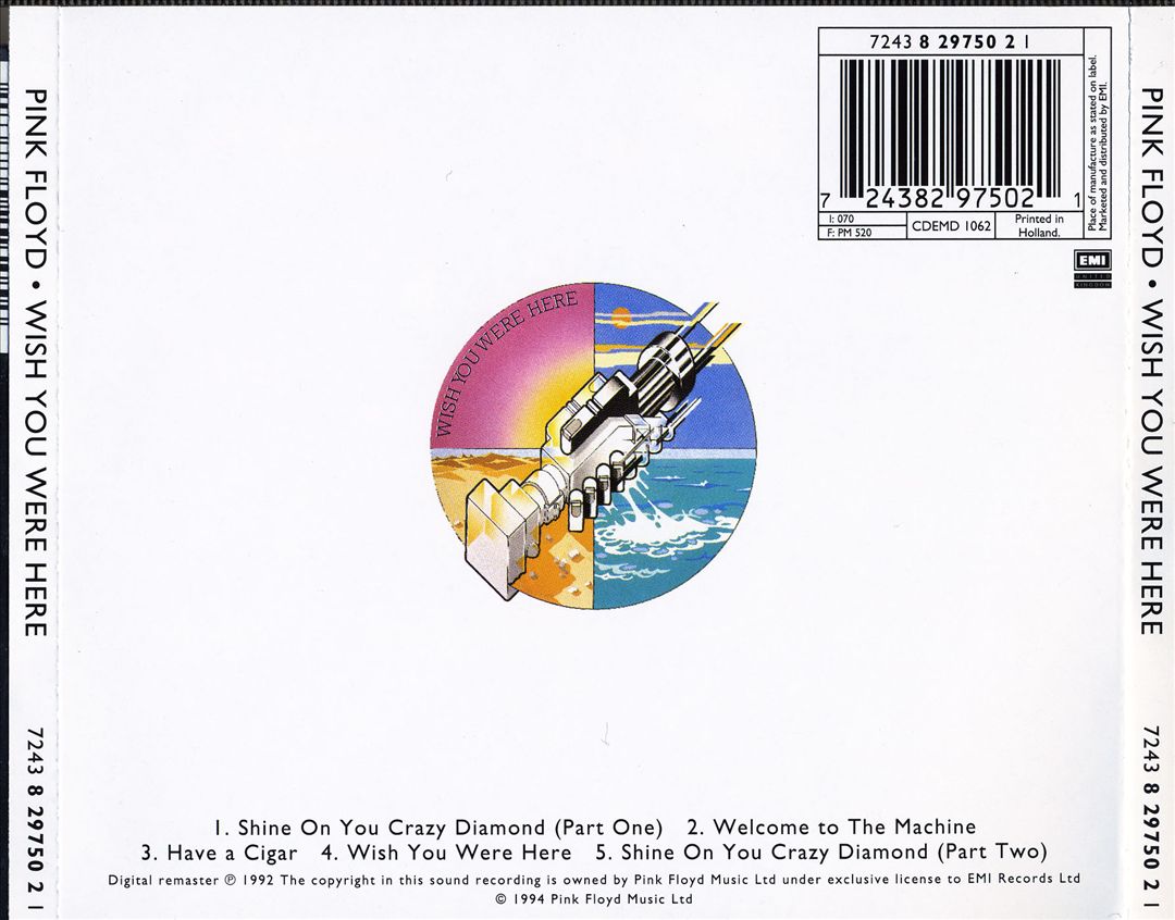 Wish You Were Here cover art