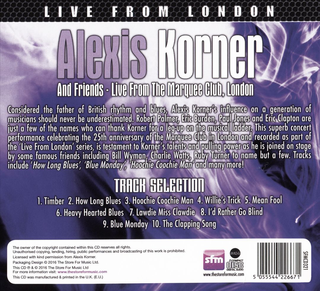 Live from London cover art