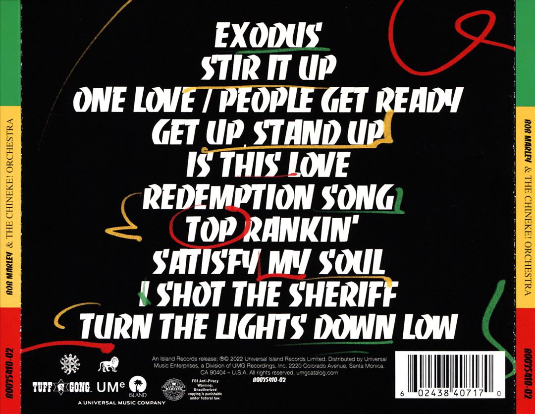 Bob Marley with the Chineke! Orchestra cover art