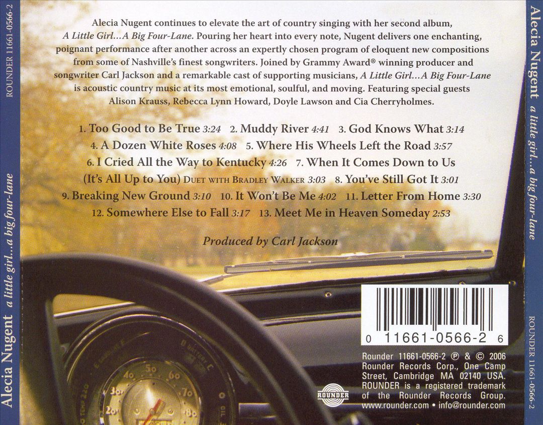 Little Girl...A Big Four-Lane cover art