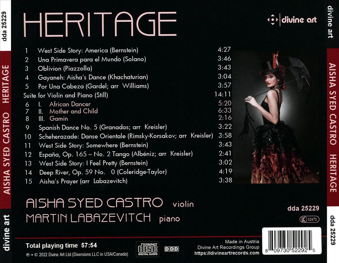 Heritage cover art