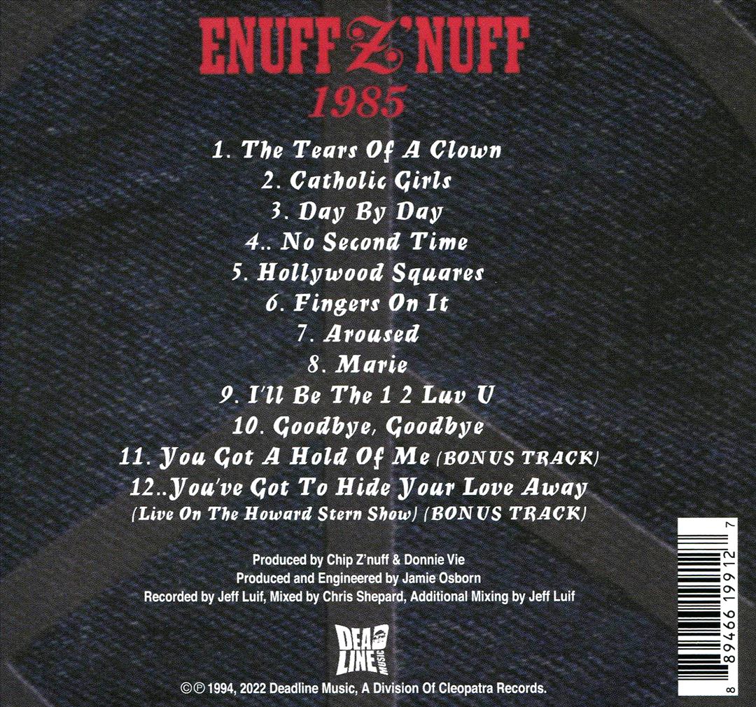 1985 cover art