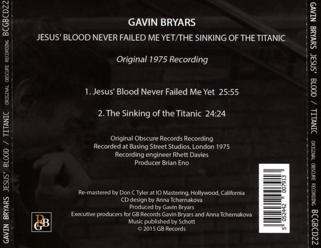Jesus' Blood Never Failed Me Yet cover art