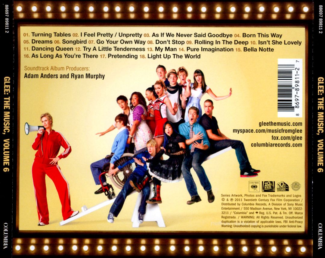 Glee: The Music, Vol. 6 cover art