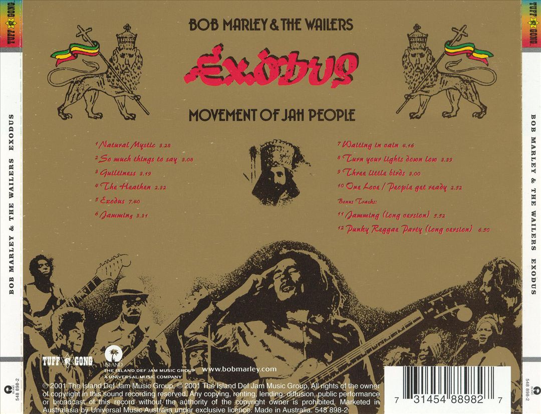 Exodus [Bonus Tracks] cover art
