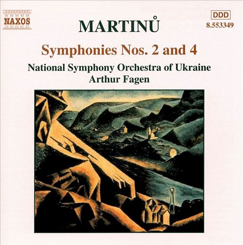 Martinu: Symphonies Nos. 2 & 4 cover art