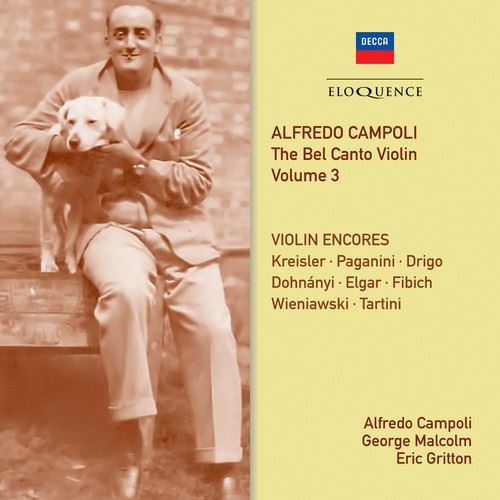Bel Canto Violin, Vol. 3 cover art