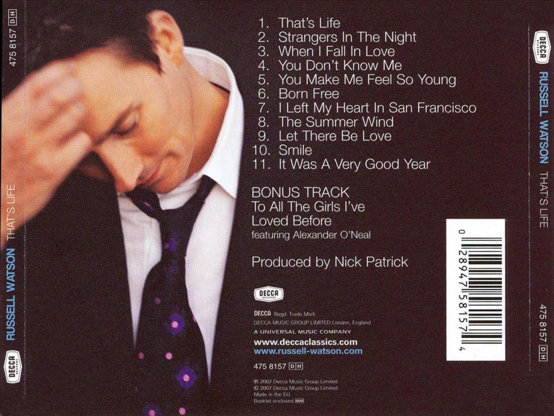 That's Life cover art