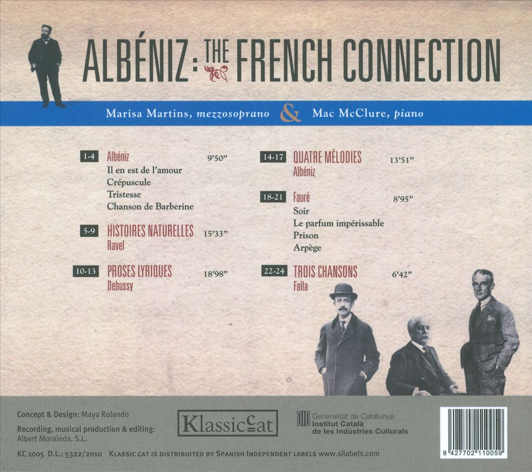 Albéniz: The French Connection cover art