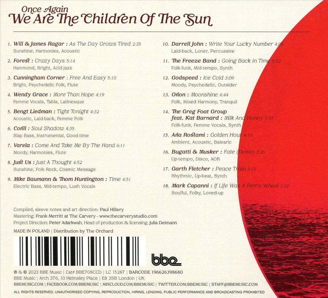 Once Again We Are the Children of the Sun cover art