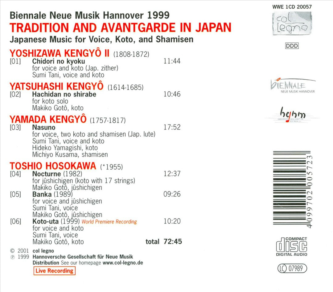 Tradition and Avantgarde in Japan cover art