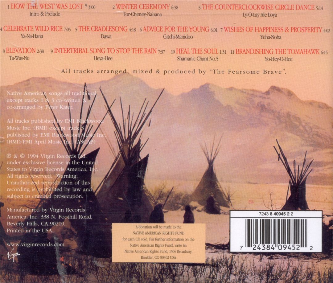 Sacred Spirit: Chants & Dances of Native Americans cover art