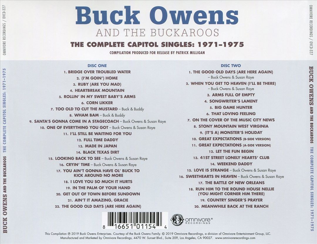 Complete Capitol Singles: 1971-1975 cover art