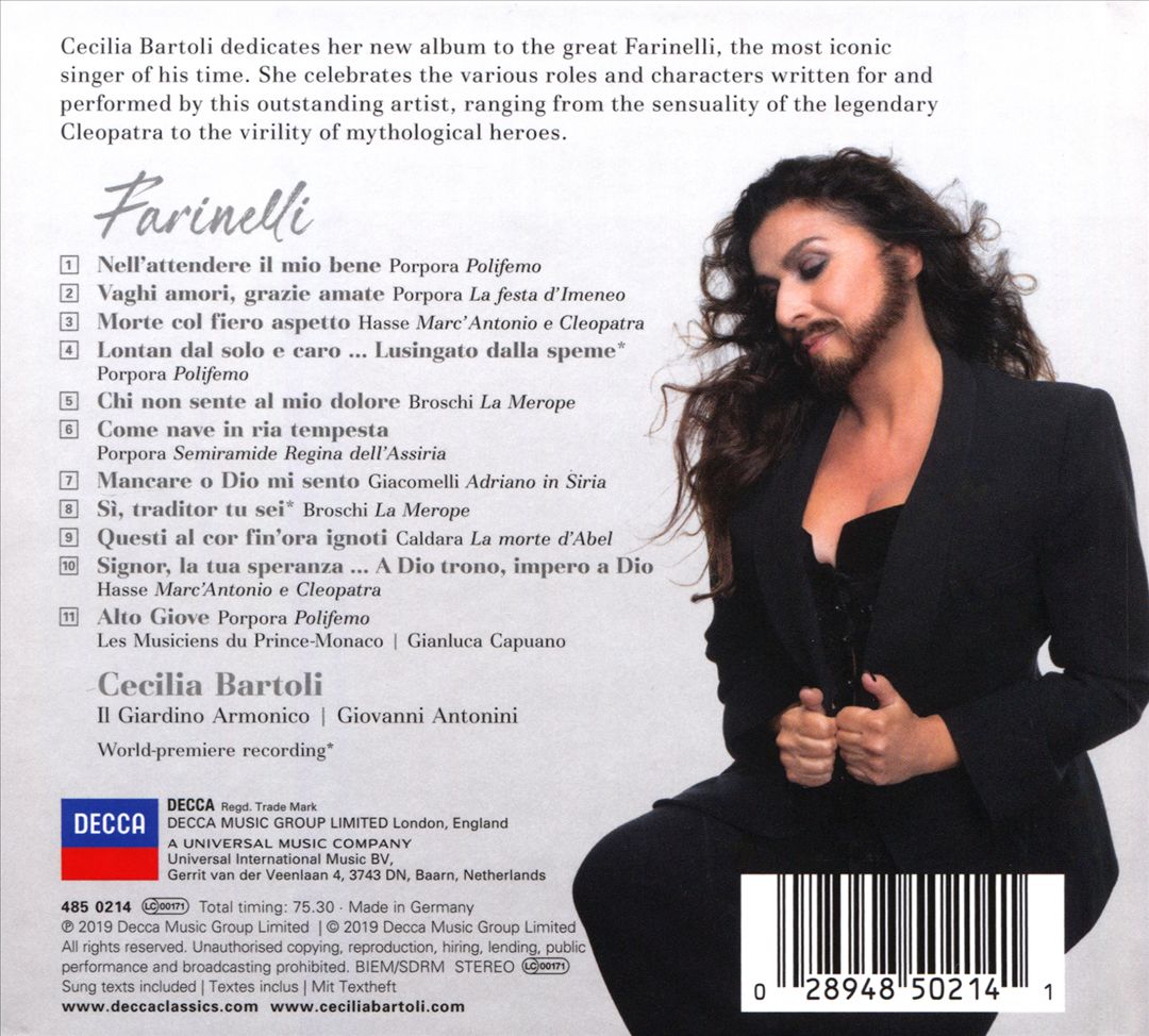 Farinelli cover art